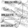 MITSUBISHI MR197132 Engine Mounting